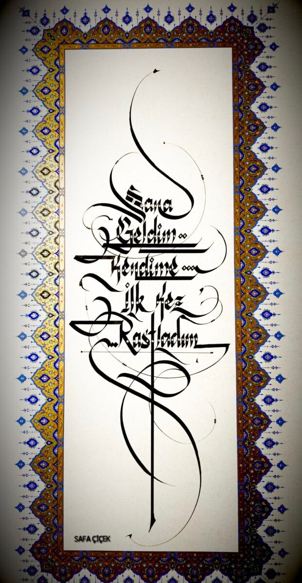 Safa çiçek - Hediyem Yazı - İzmir